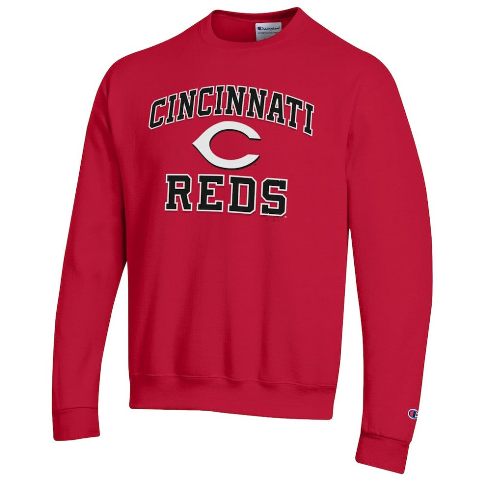 Cincinnati Reds Champion Heart & Soul Powerblend Sweatshirt Lifestyle