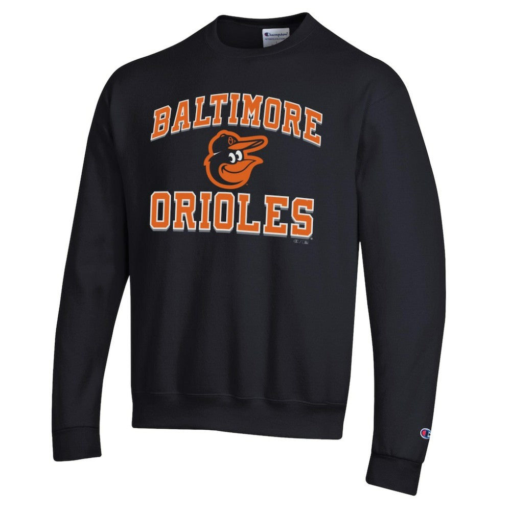 Baltimore Orioles Champion Heart & Soul Powerblend Sweatshirt Clearance