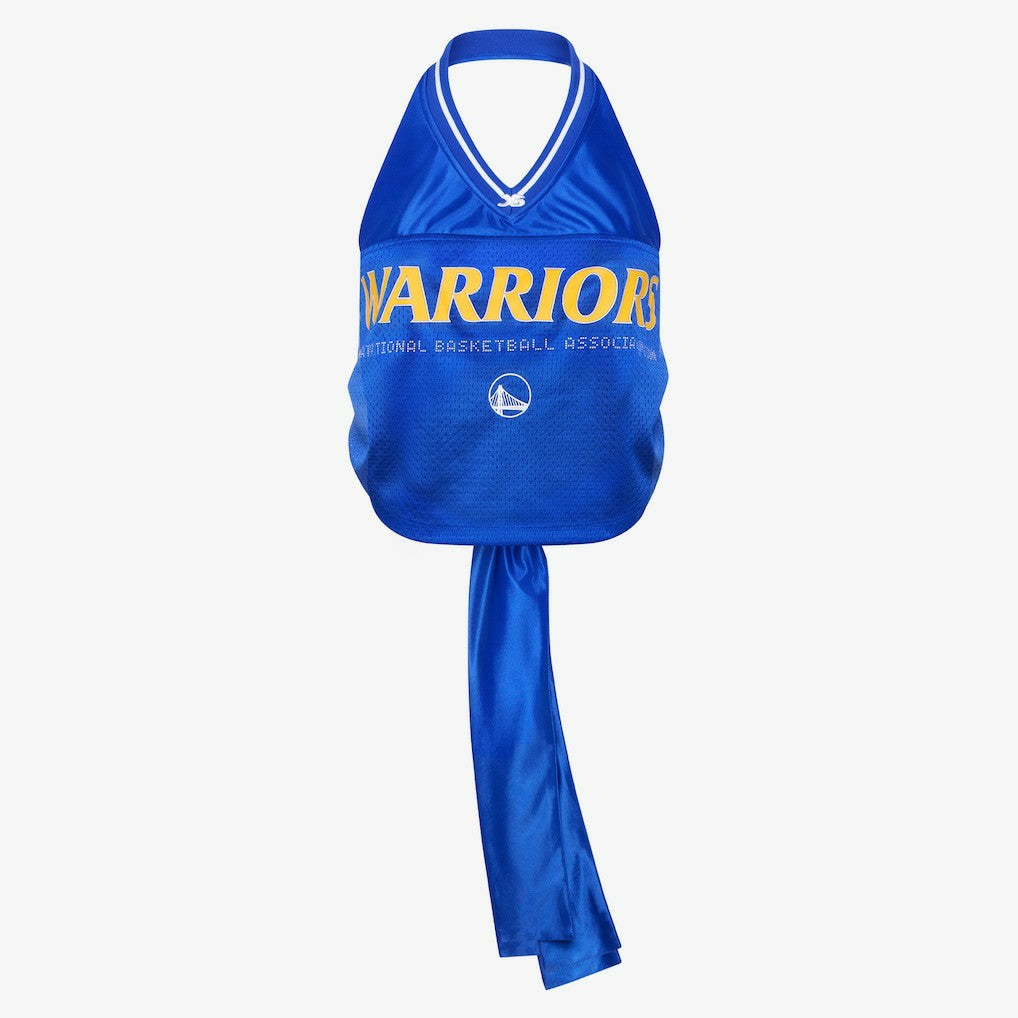 NBA - Golden State Warriors Off Season x NBA Women's Halter Top - Royal