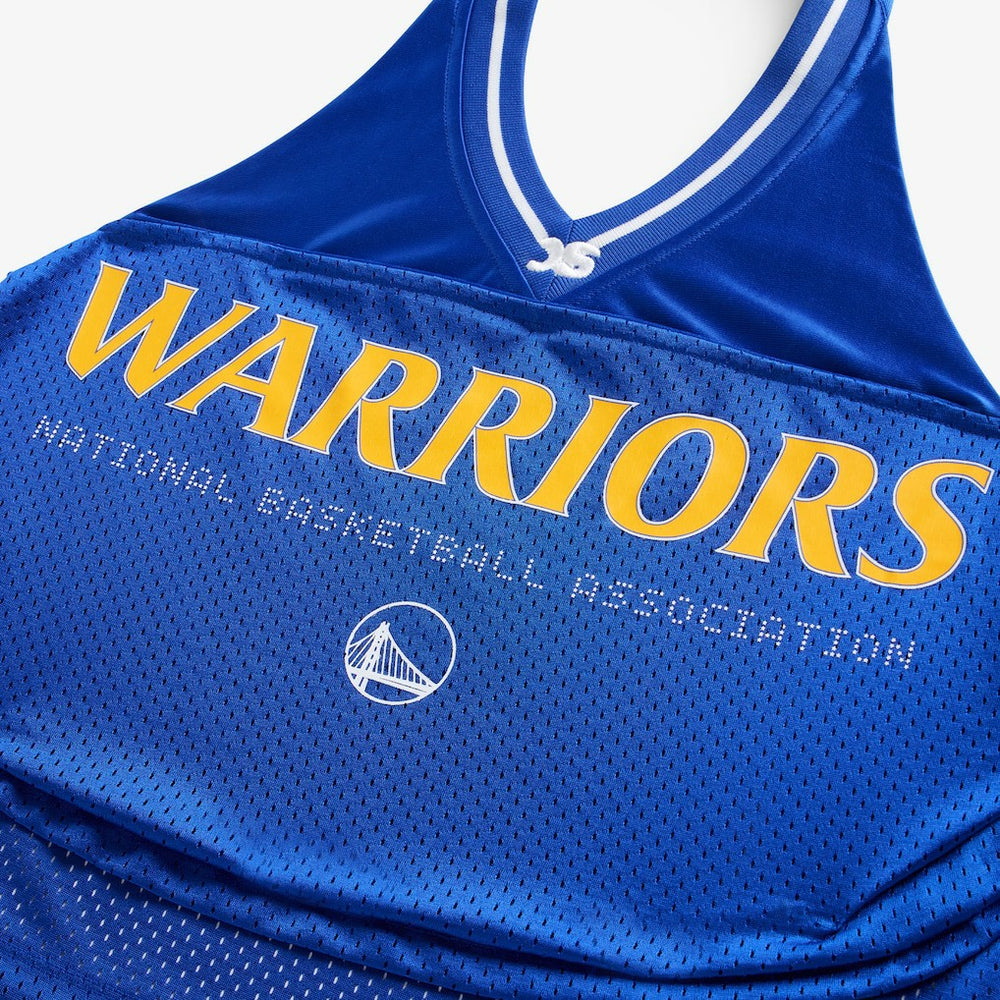 NBA - Golden State Warriors Off Season x NBA Women's Halter Top - Royal