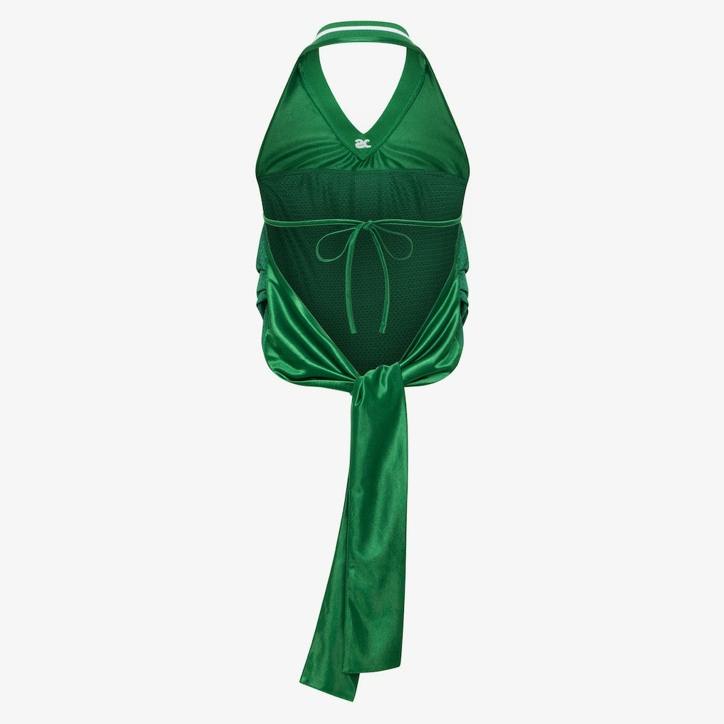 NBA - Boston Celtics Off Season x NBA Women's Halter Top - Kelly Green