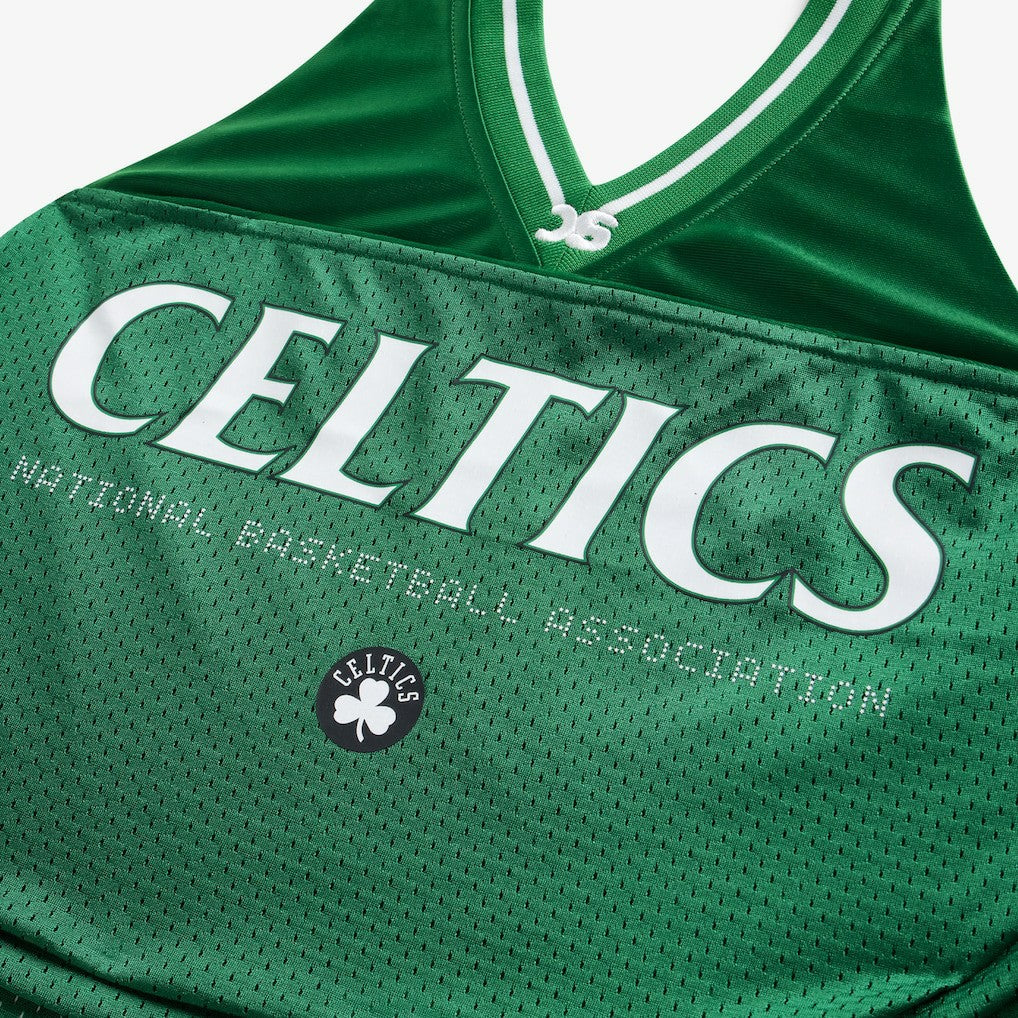 NBA - Boston Celtics Off Season x NBA Women's Halter Top - Kelly Green