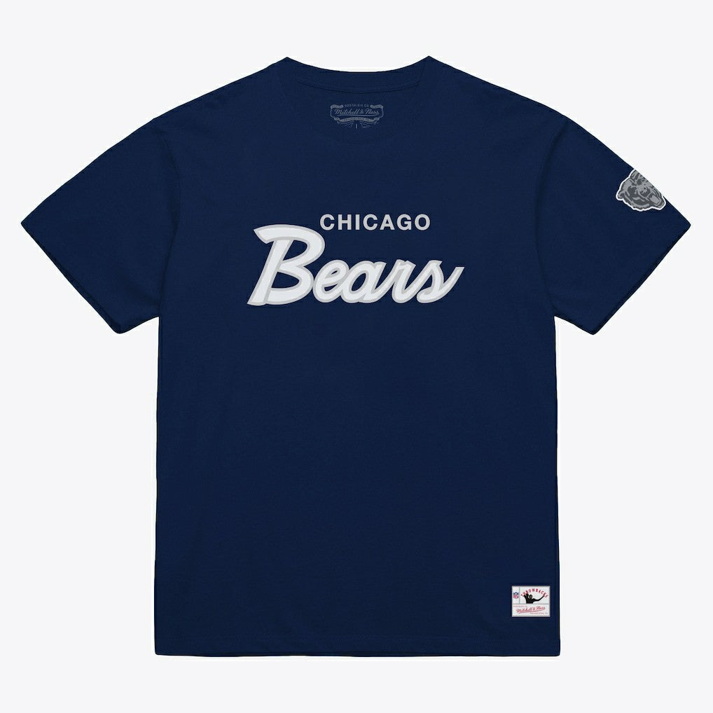Chicago Bears Head Coach Classic T-Shirt Navy - Mitchell & Ness