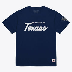 Houston Texans Head Coach Classic T-Shirt Navy - Mitchell & Ness