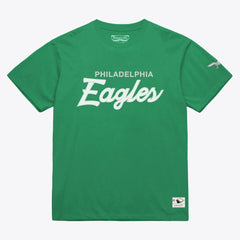 Philadelphia Eagles Head Coach Classic T-Shirt Kelly Green - Mitchell & Ness