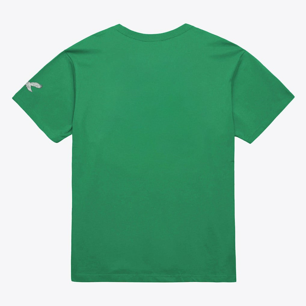 Philadelphia Eagles Head Coach Classic T-Shirt Kelly Green - Mitchell & Ness