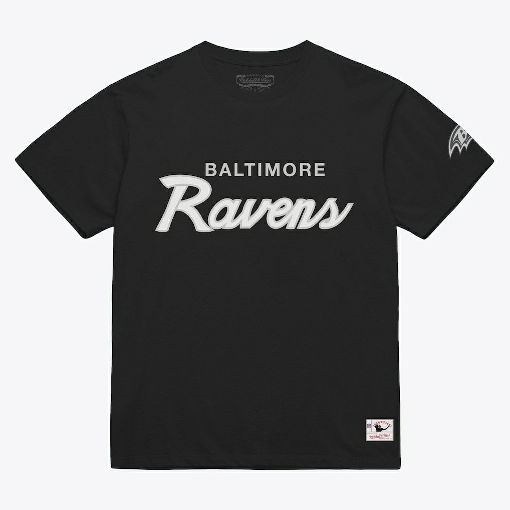 Baltimore Ravens Head Coach Classic T-Shirt Black - Mitchell & Ness