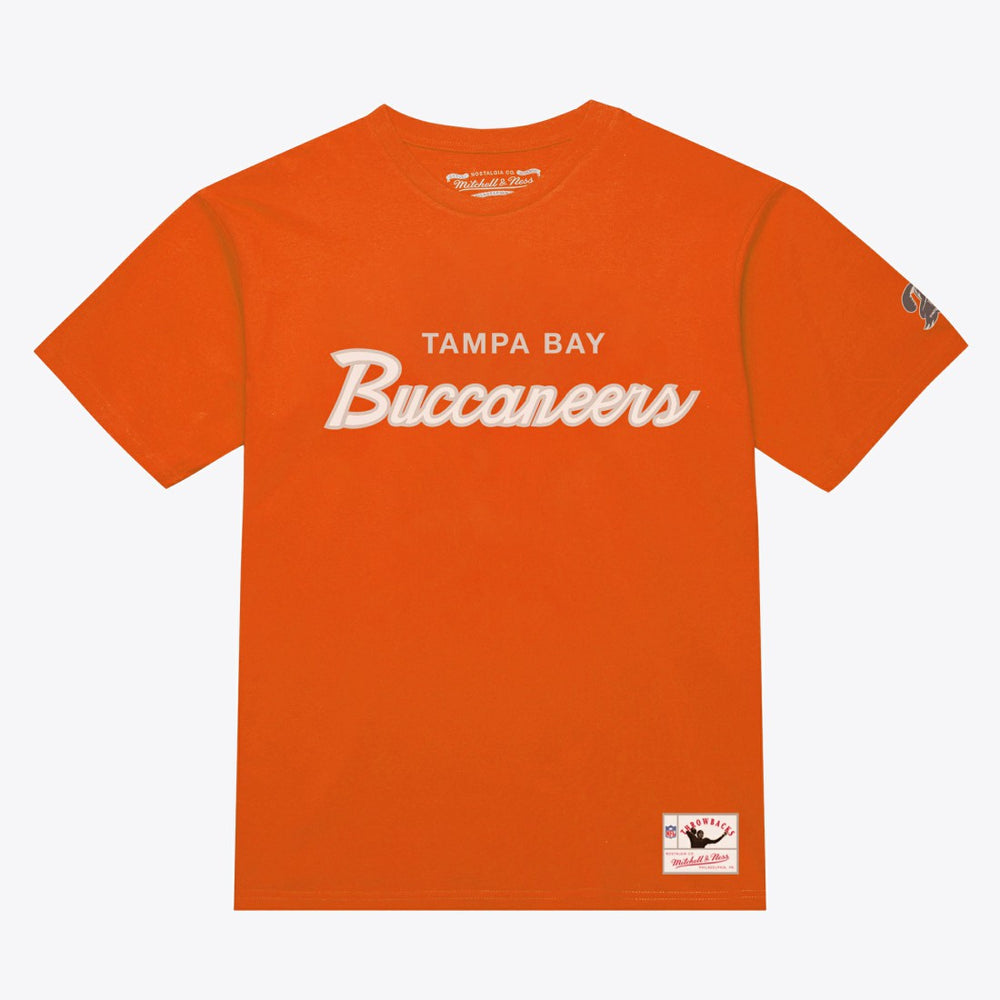 Tampa Bay Buccaneers Head Coach Classic T-Shirt Orange - Mitchell & Ness