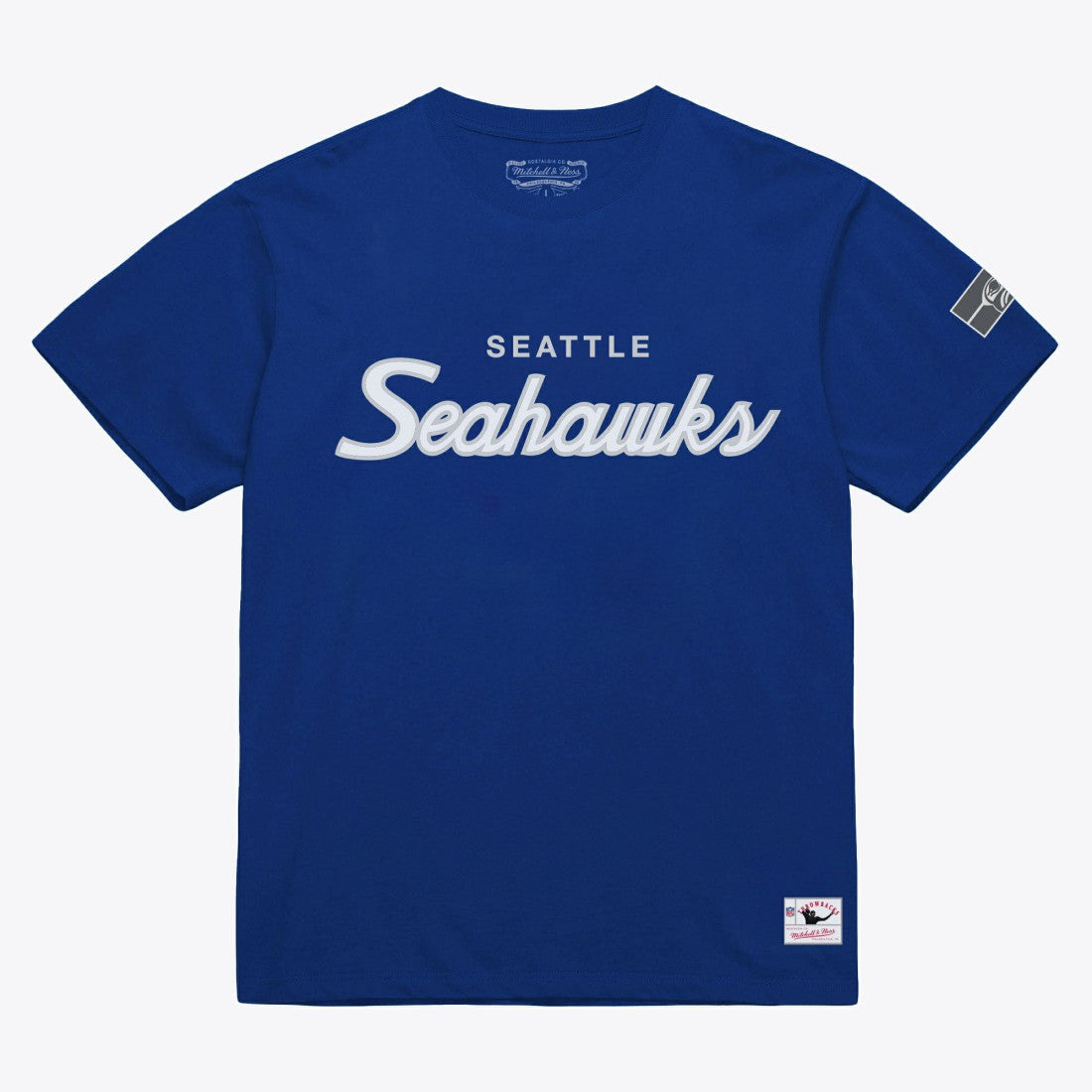 Seattle Seahawks Head Coach Classic T-Shirt Royal - Mitchell & Ness