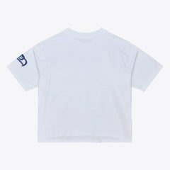 Seattle Seahawks Women's Head Coach Cropped T-Shirt White - Mitchell & Ness