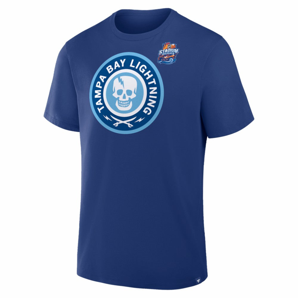 Tampa Bay Lightning - 2026 NHL Stadium Series Secondary Logo T-Shirt Blue
