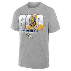 Steven Stamkos Nashville Predators - 600th Career Goal T-Shirt Gray