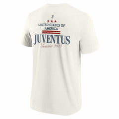 Fanatics Juventus 2025 CWC US Tour SS Tee - Cream