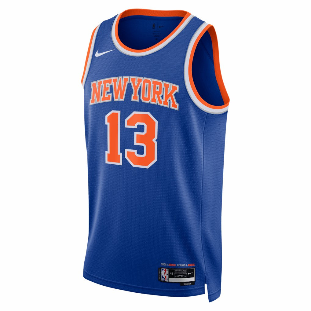 Nike - Tyler Kolek New York Knicks Unisex Swingman Jersey - Icon Edition - Blue
