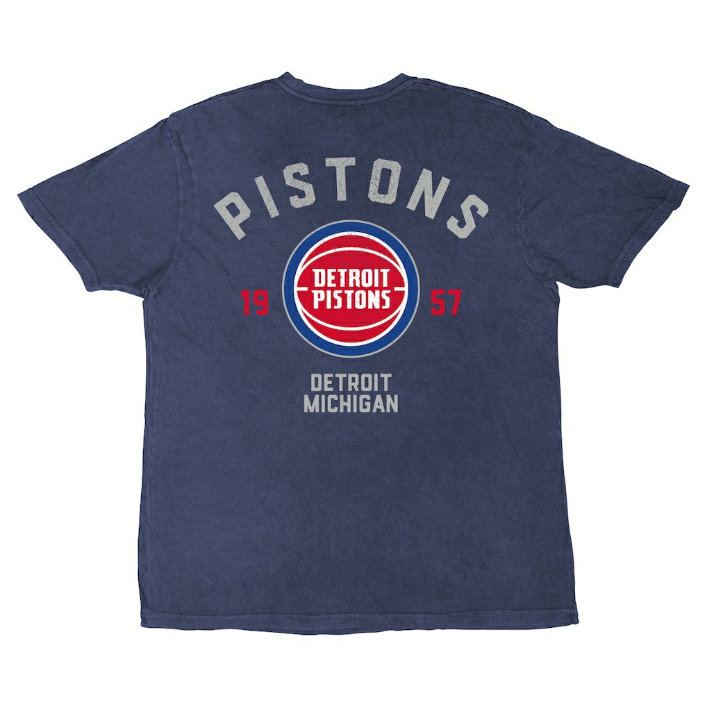 NBA - Detroit Pistons Stadium Essentials Unisex Get Back Vintage T-Shirt - Blue