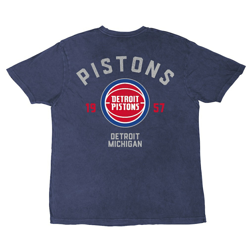 NBA - Detroit Pistons Stadium Essentials Unisex Get Back Vintage T-Shirt - Blue