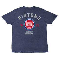NBA - Detroit Pistons Stadium Essentials Unisex Get Back Vintage T-Shirt - Blue