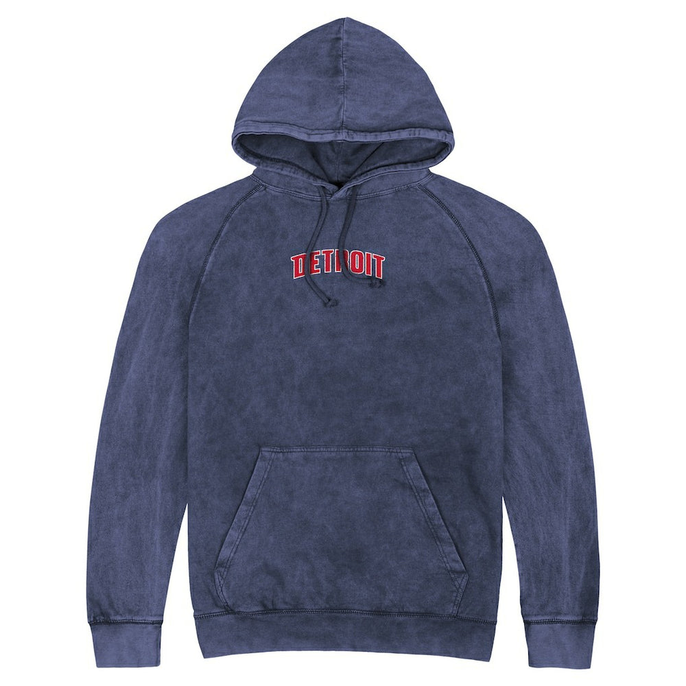 NBA - Detroit Pistons Stadium Essentials Unisex Get Back Vintage Raglan Hoodie - Blue