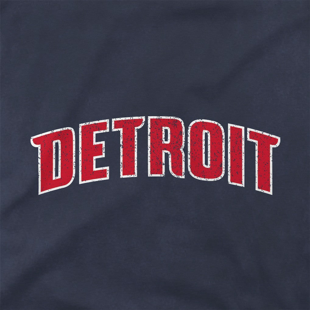 NBA - Detroit Pistons Stadium Essentials Unisex Get Back Vintage Raglan Hoodie - Blue