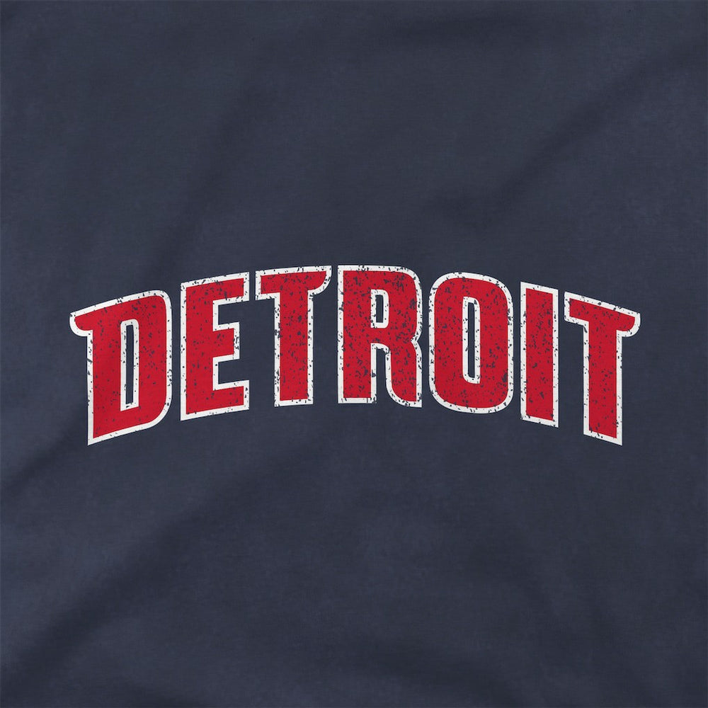 NBA - Detroit Pistons Stadium Essentials Unisex Get Back Vintage Raglan Hoodie - Blue
