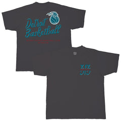 NBA - Detroit Pistons Stadium Essentials Unisex Local Barfly Urban T-Shirt - Black