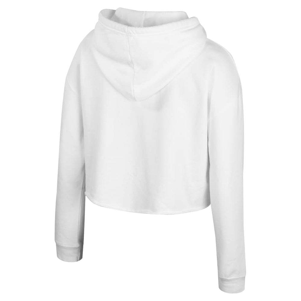 NBA - Detroit Pistons Stadium Essentials Women's Ice Cream Cropped Hoodie - White