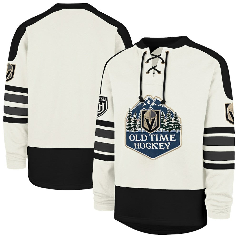 Vegas Golden Knights '47 Pond Hockey Trio Eternal Lacer Sweatshirt Cream