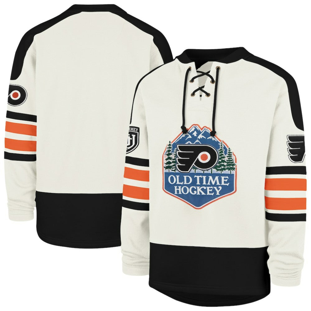 Philadelphia Flyers - '47 Pond Hockey Trio Eternal Lacer Sweatshirt Cream