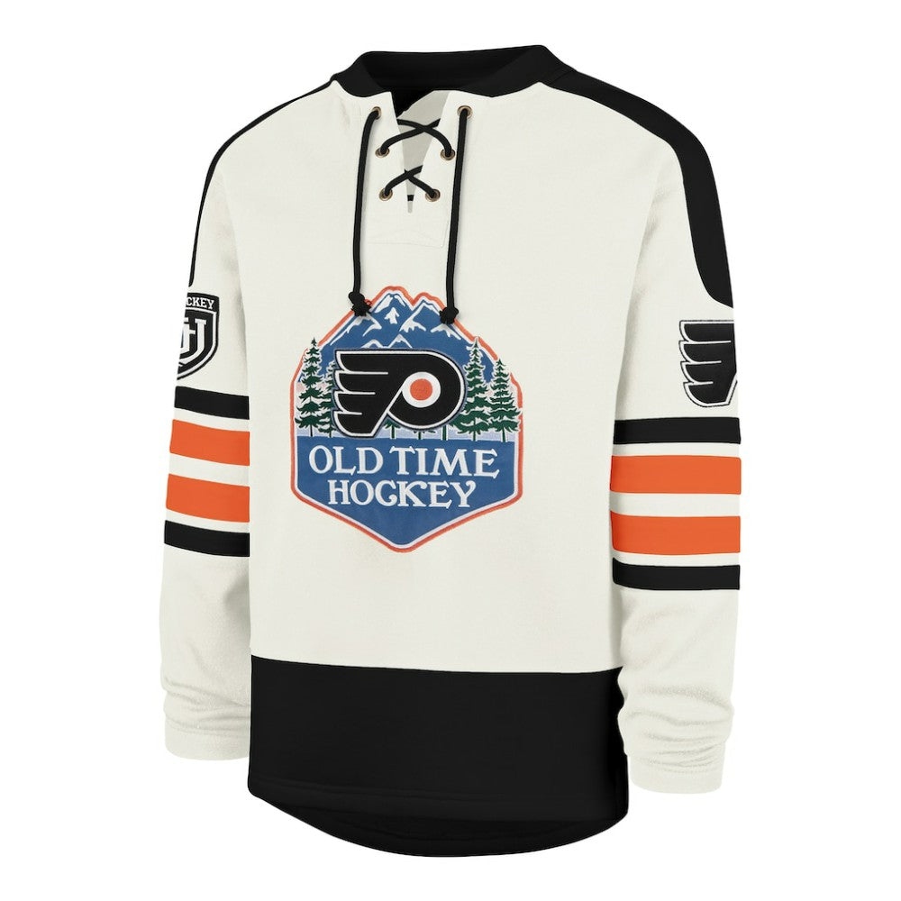 Philadelphia Flyers - '47 Pond Hockey Trio Eternal Lacer Sweatshirt Cream