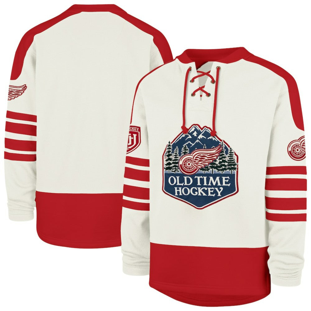Detroit Red Wings - '47 Pond Hockey Trio Eternal Lacer Sweatshirt Cream