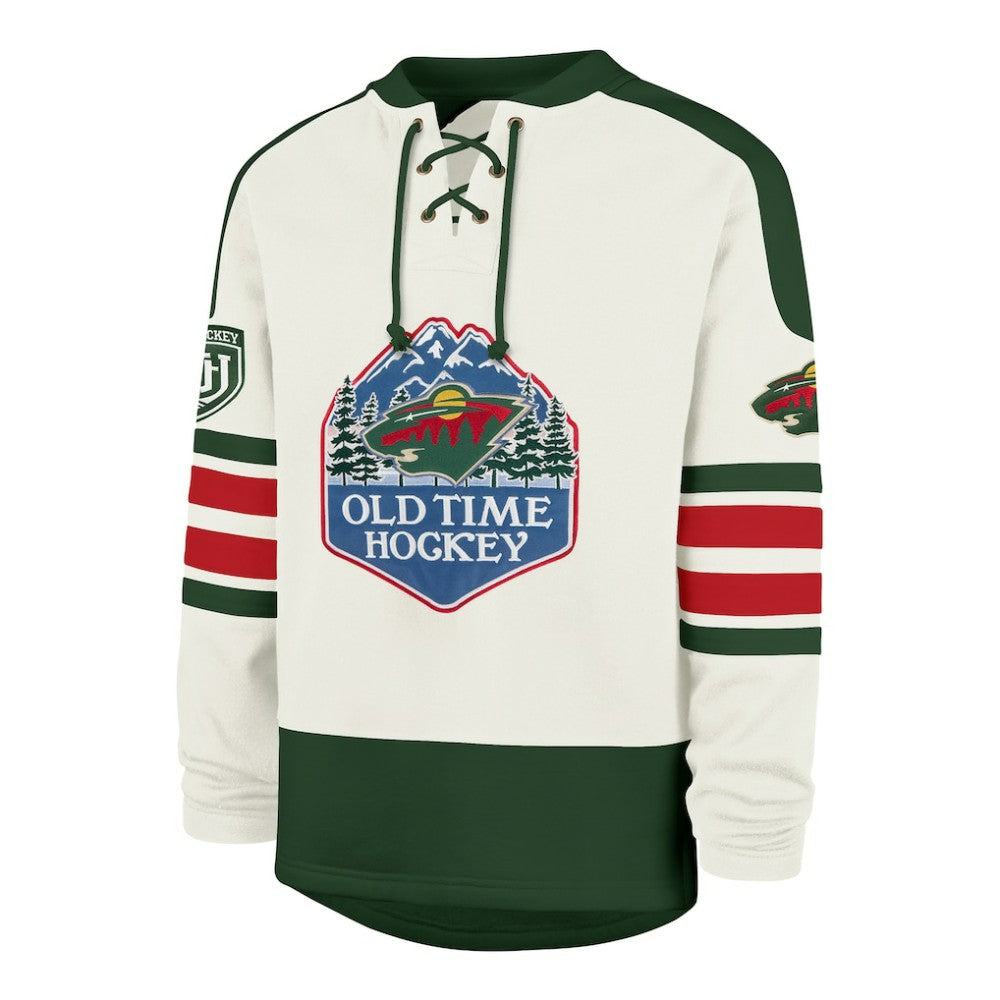 Minnesota Wild - '47 Pond Hockey Trio Eternal Lacer Sweatshirt Cream
