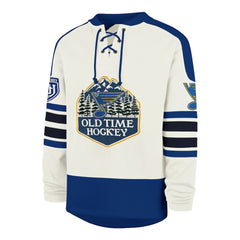St. Louis Blues - '47 Pond Hockey Trio Eternal Lacer Sweatshirt Cream