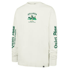 Atlanta Braves '47 Quiet Please Foundation Long Sleeve T-Shirt Sale