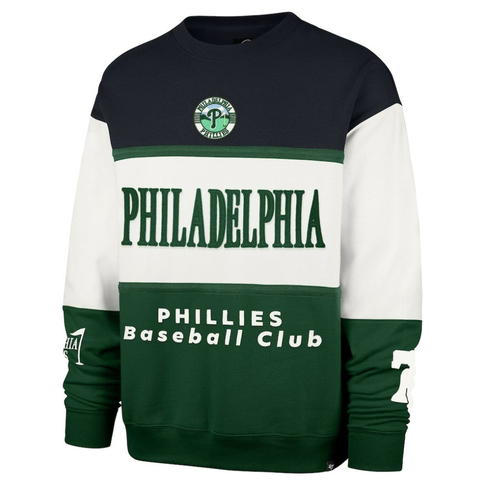 Philadelphia Phillies '47 Tee Up Maximalist Fleece Sweatshirt On Sale