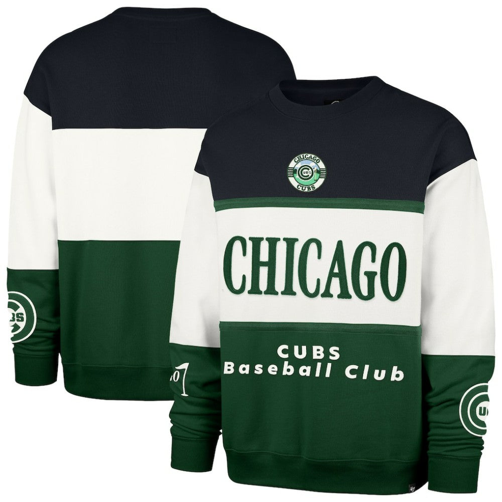 Chicago Cubs '47 Tee Up Maximalist Fleece Sweatshirt for sale
