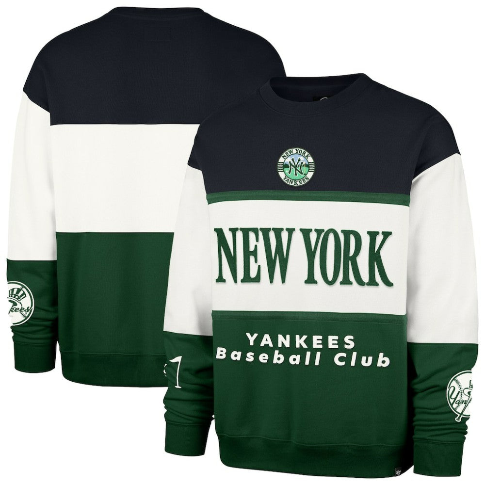 New York Yankees '47 Tee Up Maximalist Fleece Sweatshirt Clearance