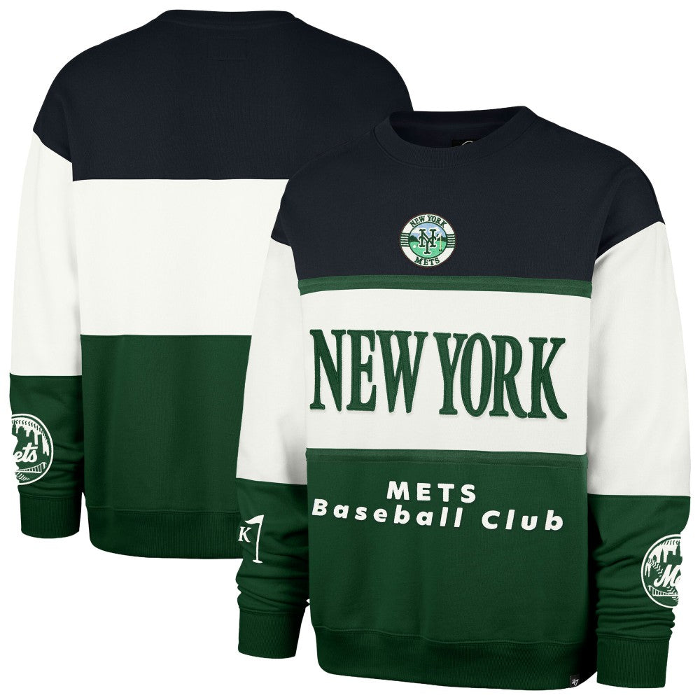 New York Mets '47 Tee Up Maximalist Fleece Sweatshirt Online
