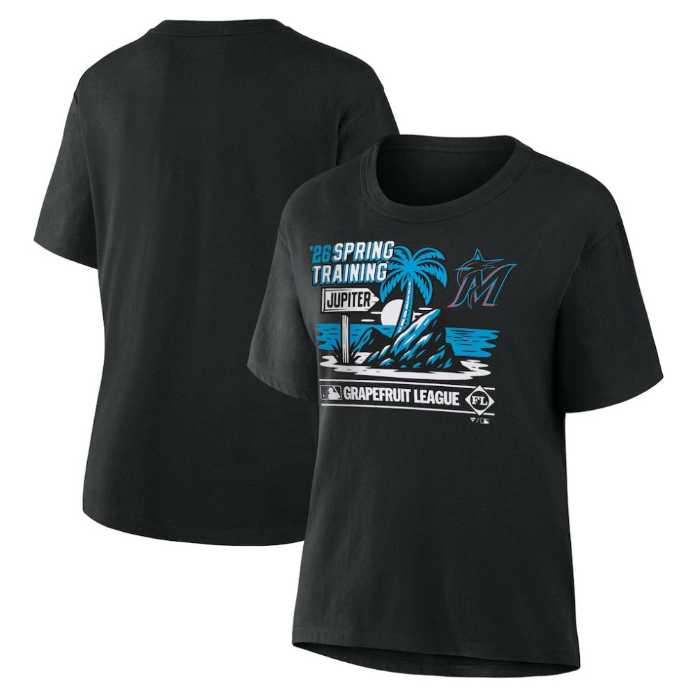 Miami Marlins Women's 2026 Spring Training Grapefruit League Hometown Special T-Shirt Online