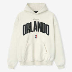NBA - Orlando Magic Fear of God x NBA Unisex 90s Hoodie - Cream