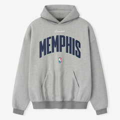 NBA - Memphis Grizzlies Fear of God x NBA Unisex 90s Hoodie - Heather Gray