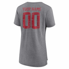 Arizona Diamondbacks Women's Heritage Personalized Any Name & Number Tri-Blend T-Shirt Sale