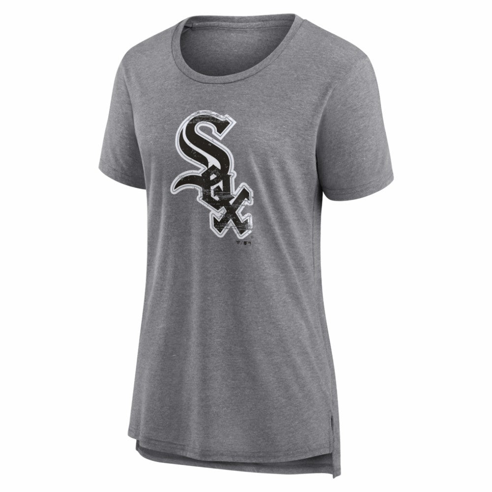 Chicago White Sox Women's Heritage Personalized Any Name & Number Tri-Blend T-Shirt Lifestyle
