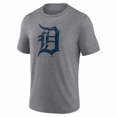 Detroit Tigers Heritage Personalized Any Name & Number Tri-Blend T-Shirt Lifestyle
