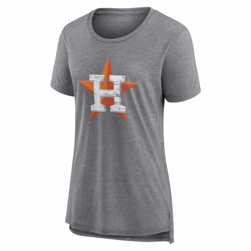 Houston Astros Women's Heritage Personalized Any Name & Number Tri-Blend T-Shirt Near Me