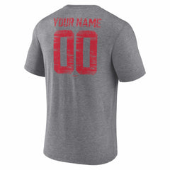 Philadelphia Phillies Heritage Personalized Any Name & Number Tri-Blend T-Shirt Clearance