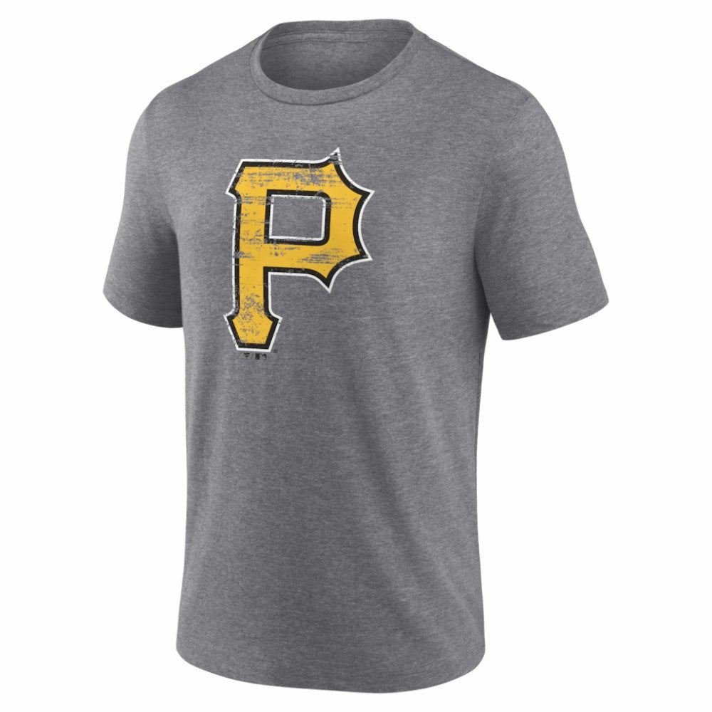 Pittsburgh Pirates Heritage Personalized Any Name & Number Tri-Blend T-Shirt Online