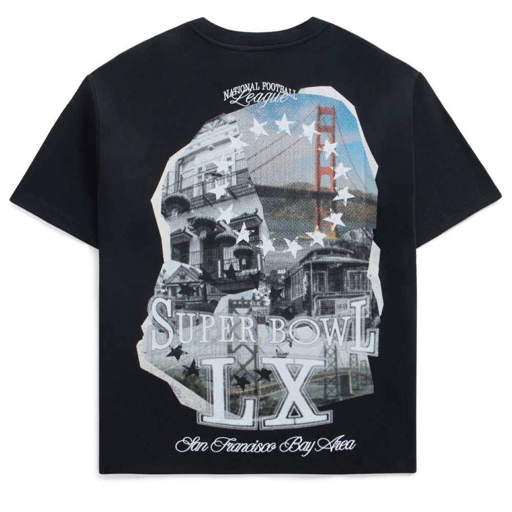 Off Season x NFL Unisex Super Bowl LX Graphic T-Shirt Black - NFL