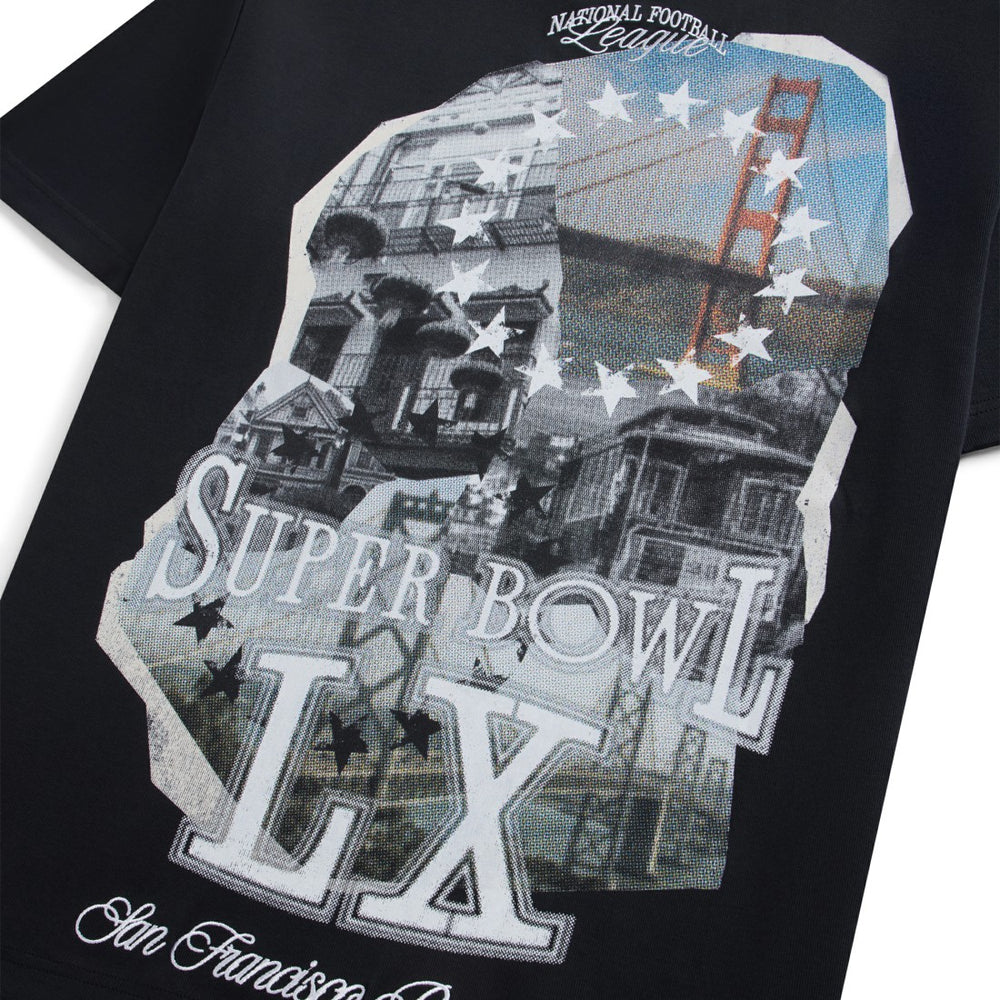 Off Season x NFL Unisex Super Bowl LX Graphic T-Shirt Black - NFL