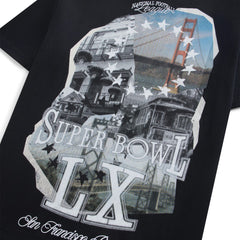 Off Season x NFL Unisex Super Bowl LX Graphic T-Shirt Black - NFL