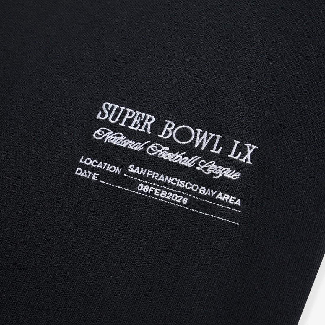 Off Season x NFL Unisex Super Bowl LX Graphic T-Shirt Black - NFL
